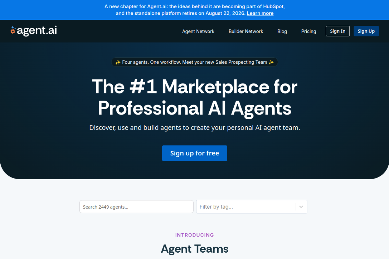 Agent.ai screenshot 1