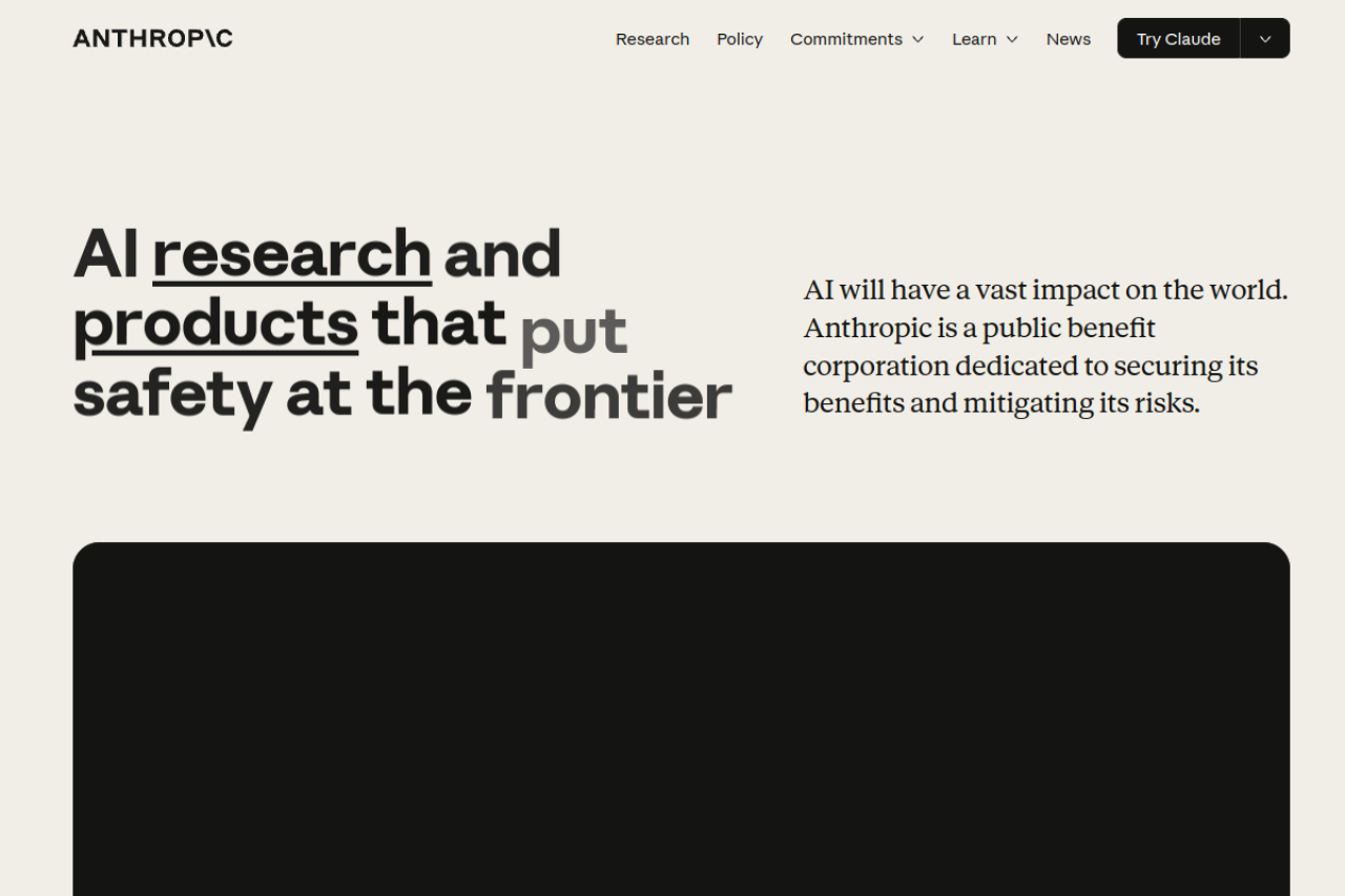 Anthropic screenshot 1