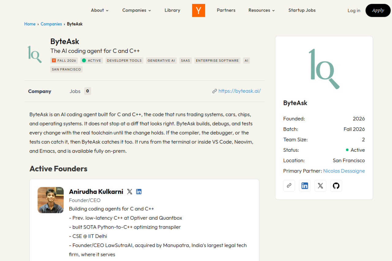Byteask screenshot 1