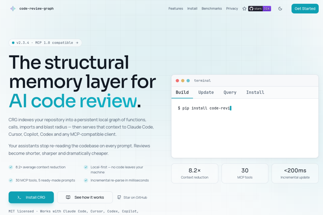 CodeReviewGraph screenshot 1