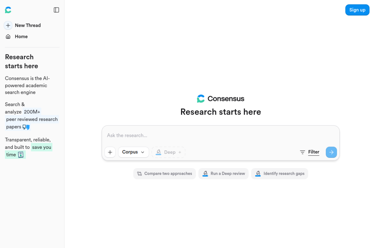 Consensus screenshot 1