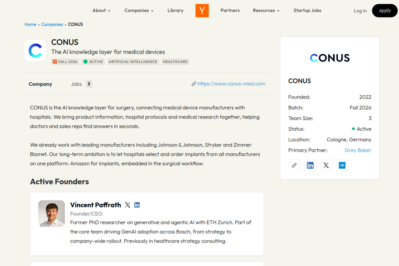 Conus screenshot 1