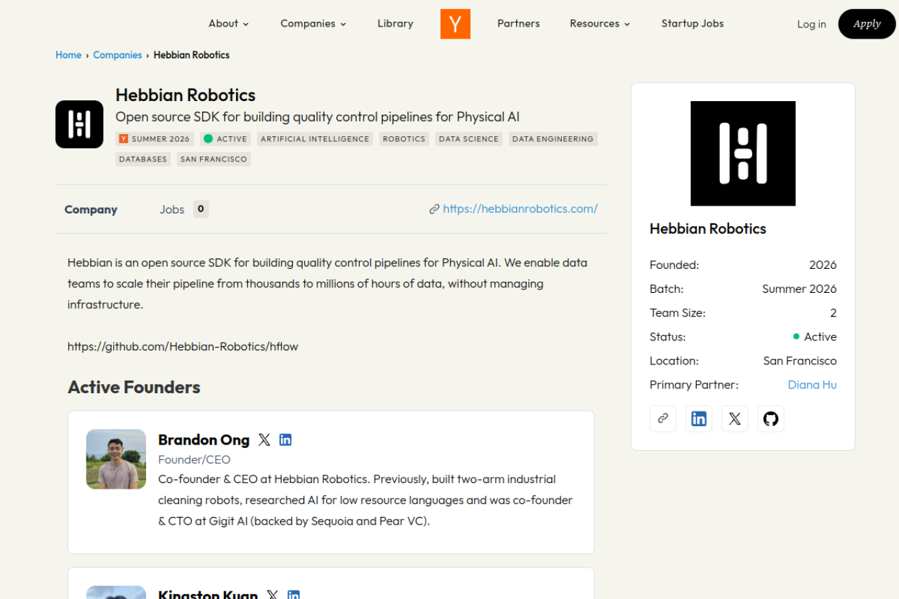 HebbianRobotics screenshot 1