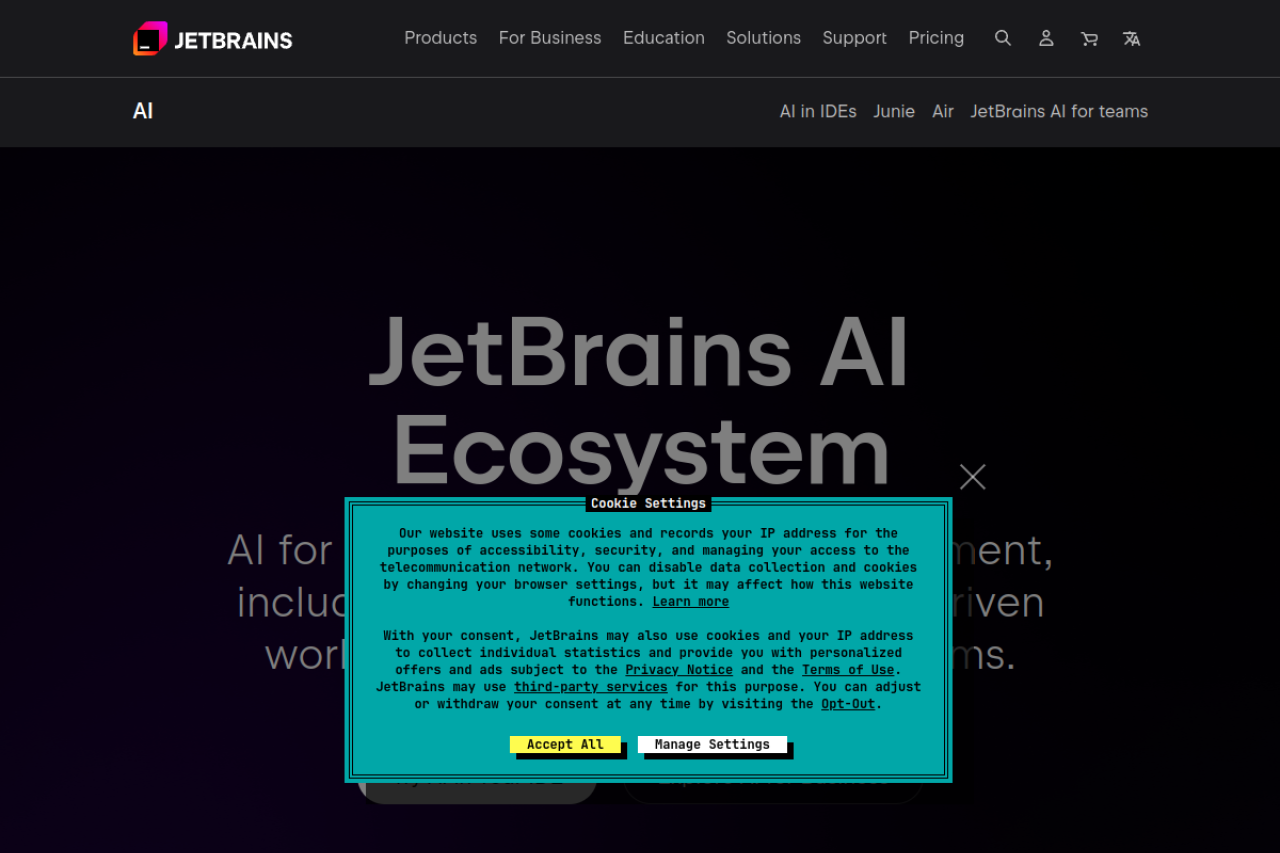 JetBrainsAI screenshot 1