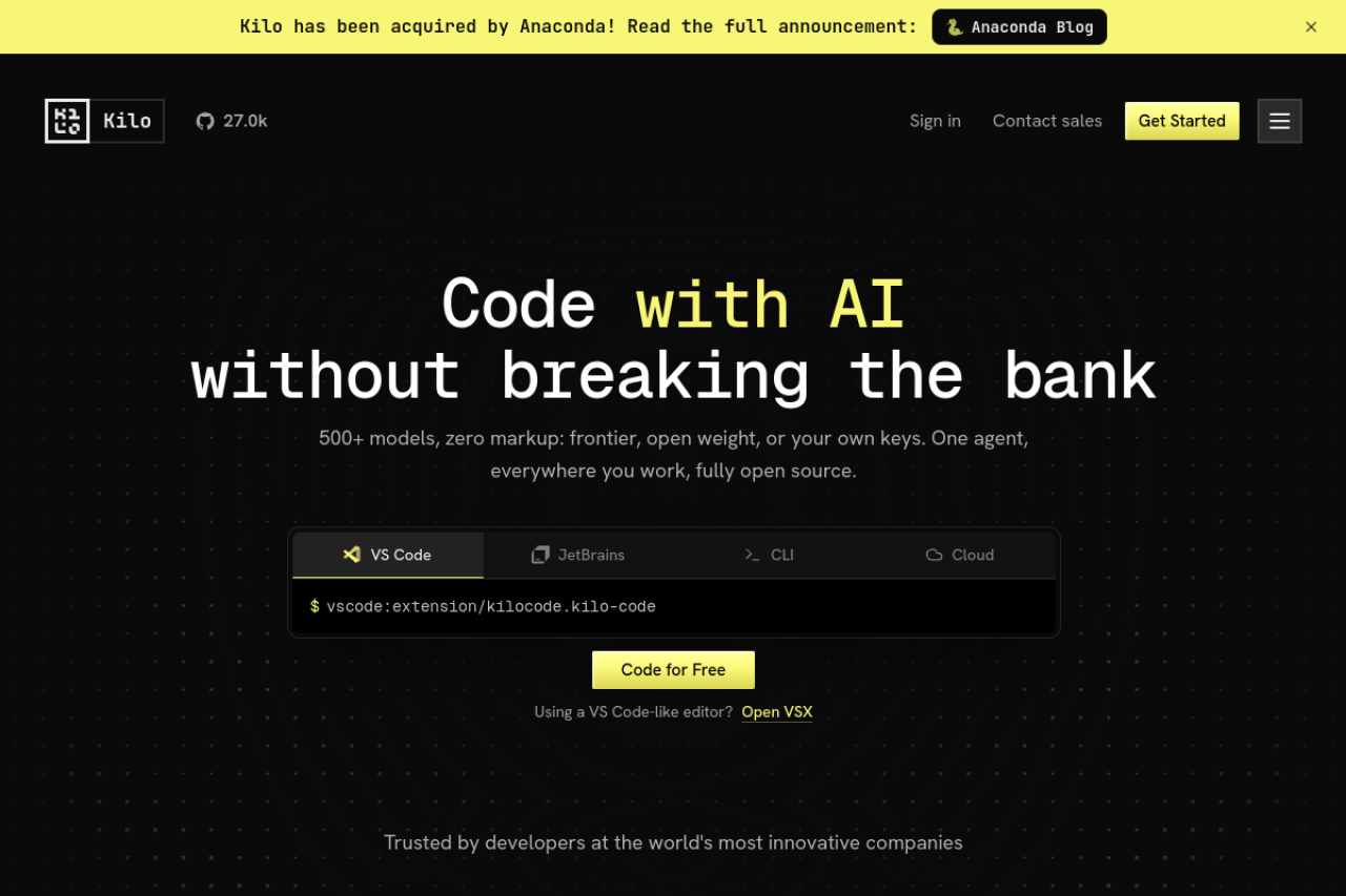 KiloCode screenshot 1