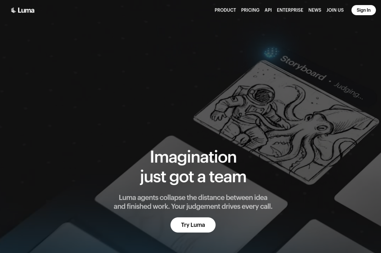 LumaAI screenshot 1