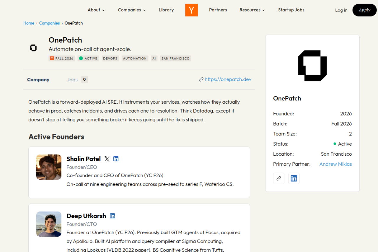 Onepatch screenshot 1