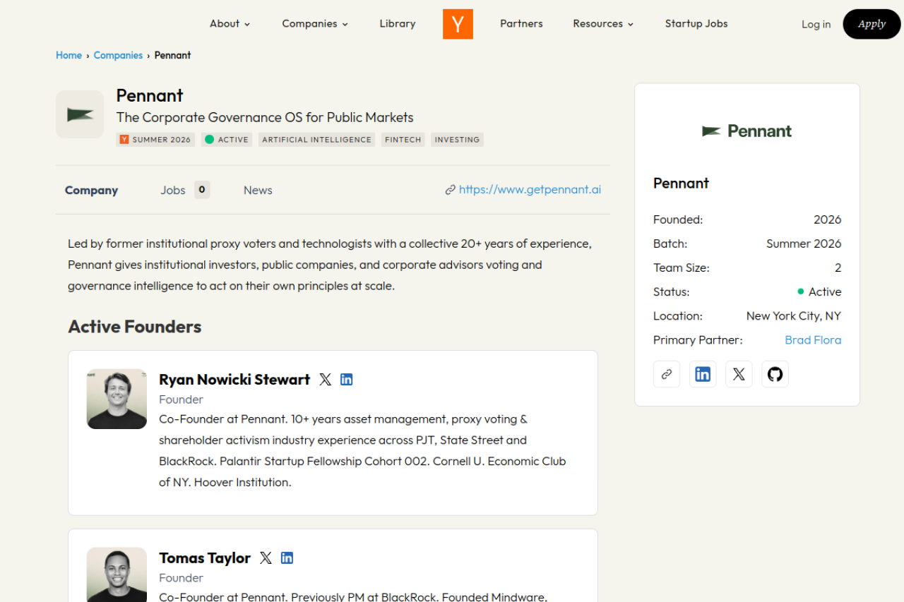 Pennant screenshot 1