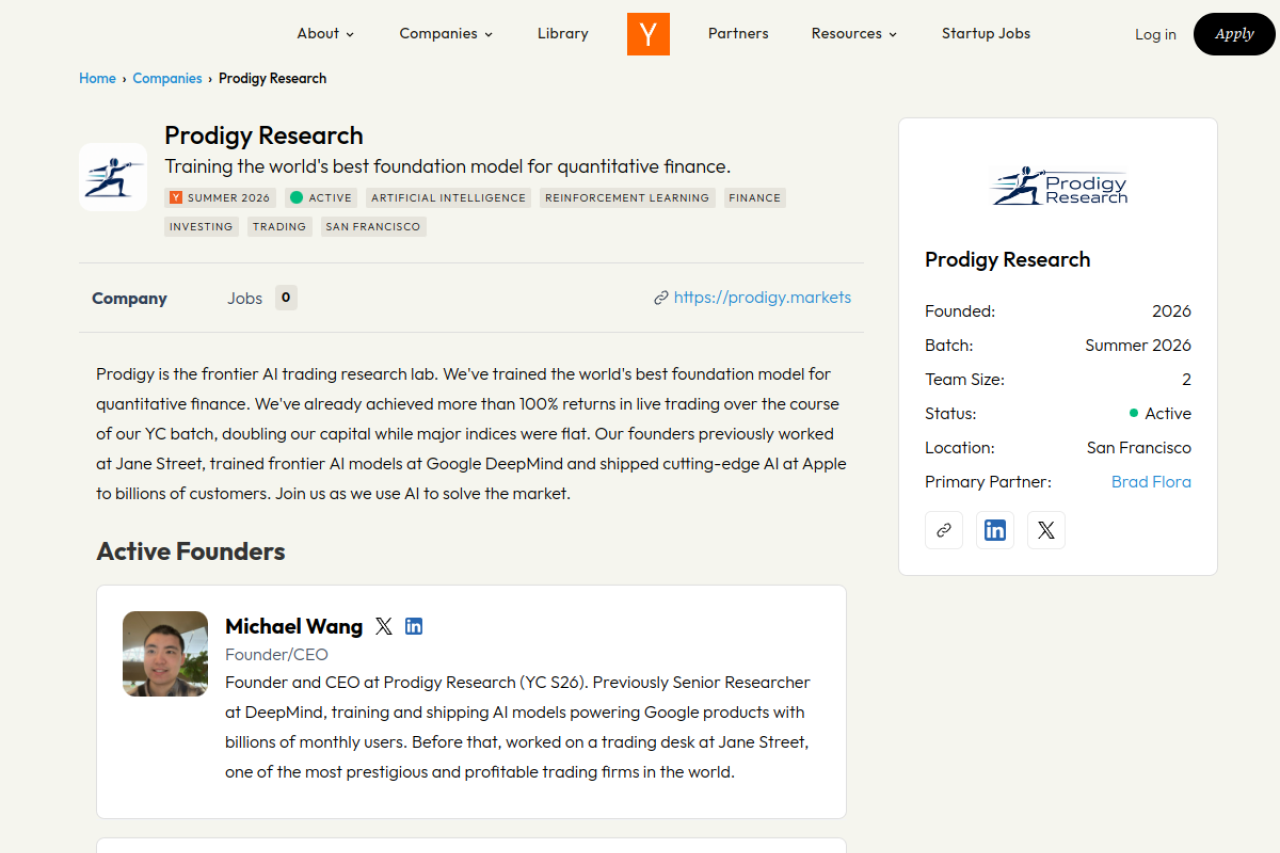 ProdigyResearch screenshot 1
