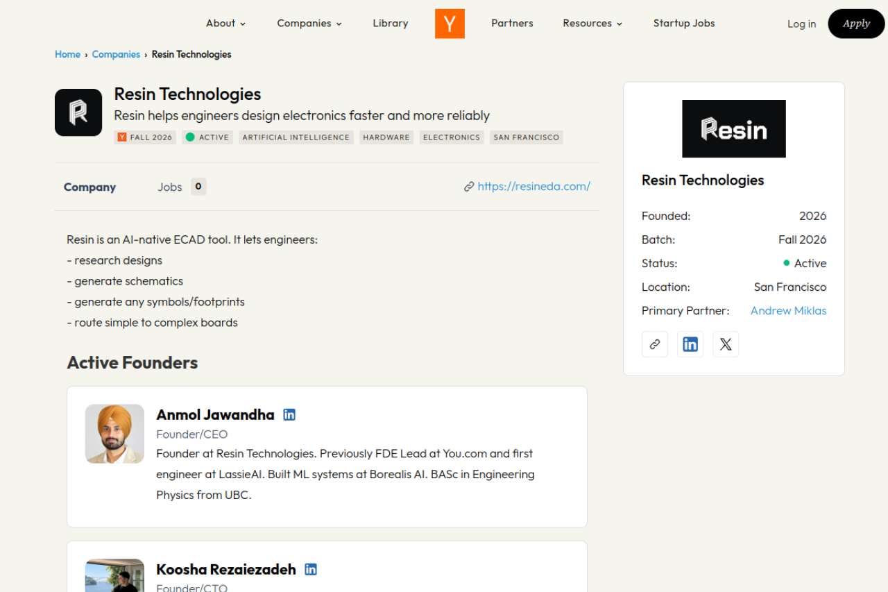 Resin Technologies screenshot 1