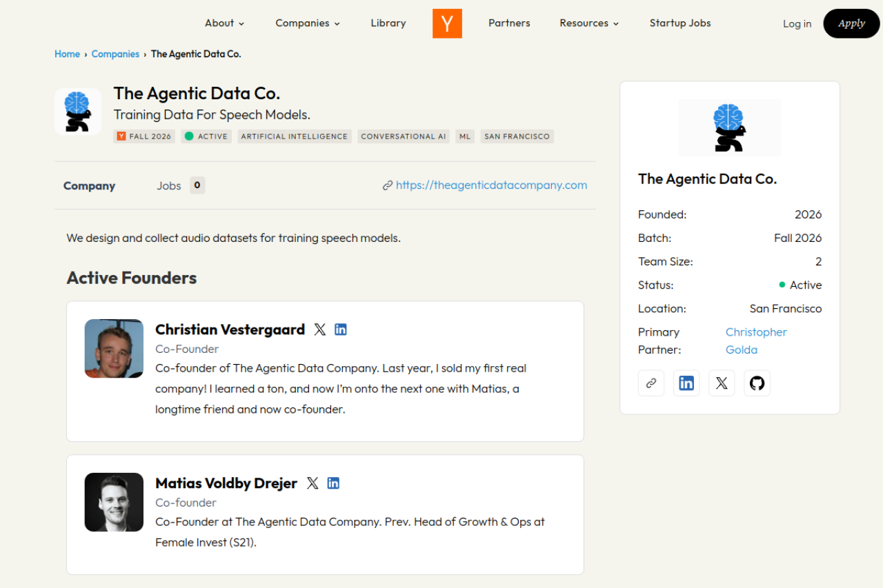 TheAgenticDataCo screenshot 1