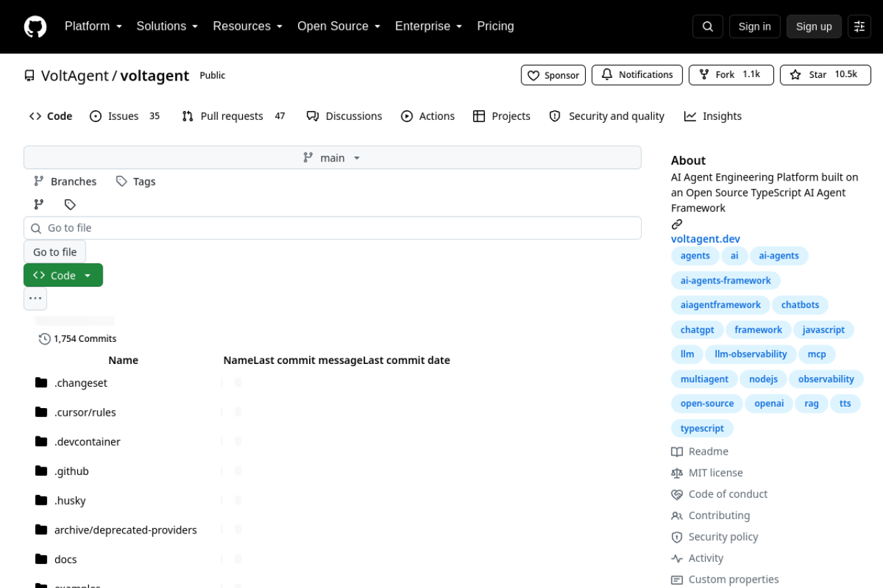 VoltAgent screenshot 1